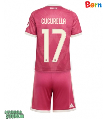 Real Madrid Marc Cucurella #17 Replika Babytøj Tredje sæt Børn 2026-27 Kortærmet (+ Korte bukser)